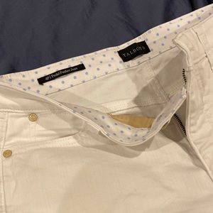 Talbots size 4P pedal Pusher White Jean